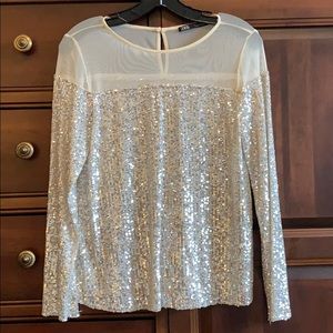 Zara sequin too
